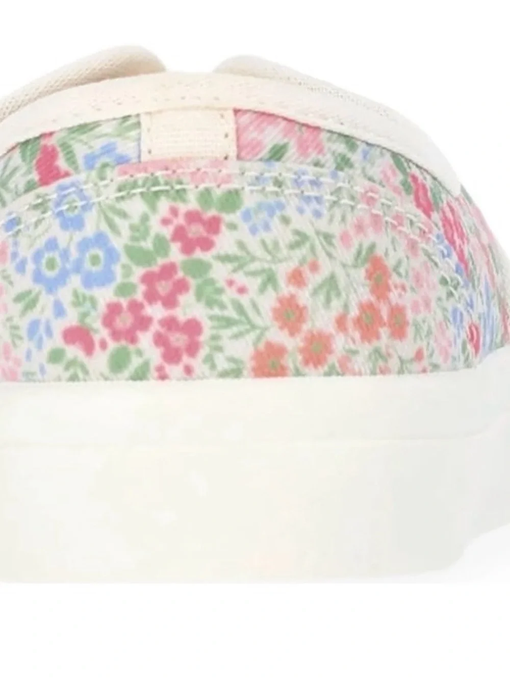 wonder nation Floral Slip-On Sneakers in Pink, Blue, Green